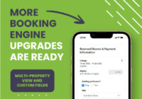 Booking engine enhanced with multi-property view and custom questions